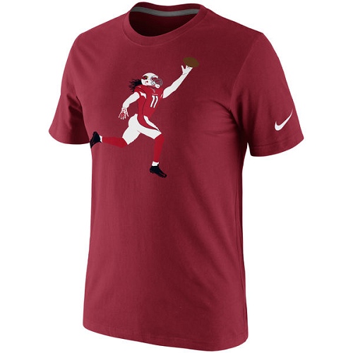 NFL Larry Fitzgerald Arizona Cardinals Nike Silhouette T-Shirt - Cardinal